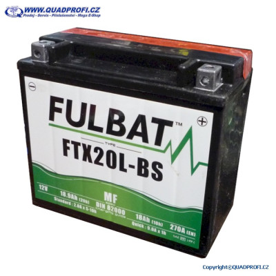 Akku Battery FULBAT FTX20L-BS