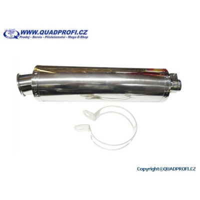 Exhaust system incl. Pipe Stainless steel QP for SMC Jumbo 250-350