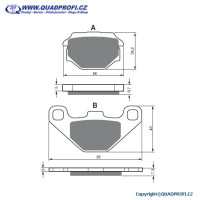 Brzdové destičky Goldfren 094 K5